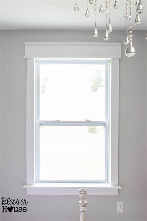 DIY Window Trim - The Easy Way