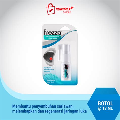 Jual Frezza Medicated Mouth Ulcer Spray Untuk Sariawan Dan Luka Di