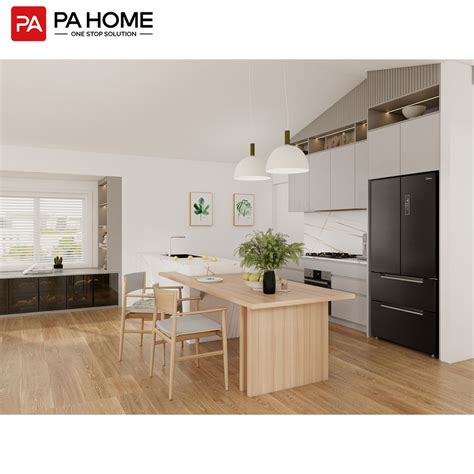 Pa Foshan Simple Modern Style Home Classic Kitchen Cabinet Kitchen