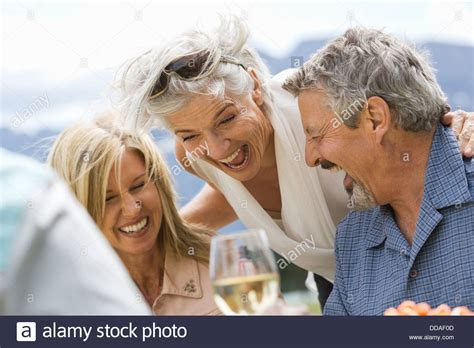 Mature Women Having Fun Hi Res Stock Photography And Images Alamy