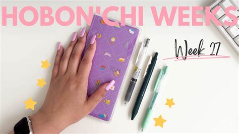 Chatty Plan With Me Hobonichi Weeks Planner Week 27 2024 YouTube