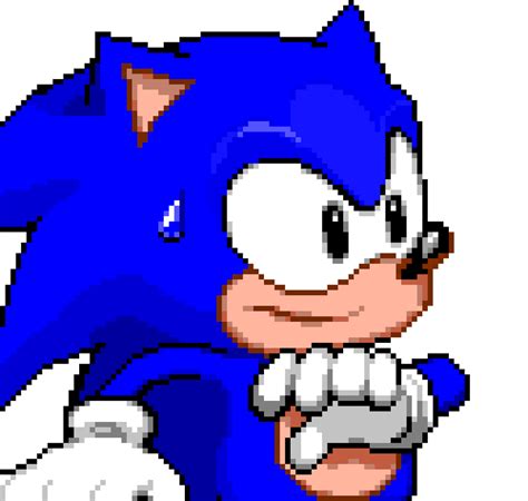 Ive Recreated The Sonic Dialogue Box Sprite From The Credits Of Sonic