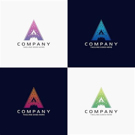 Premium Vector Abstract Letter A Logo