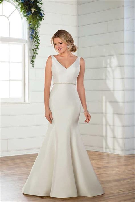 Simple Wedding Dress Second Marriage Rodriguez Viey