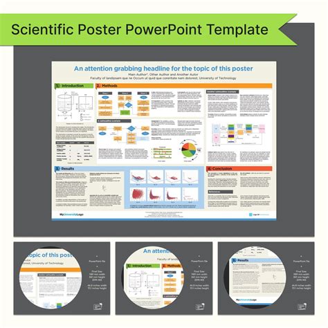 Scientific Poster Powerpoint Template Masterbundles