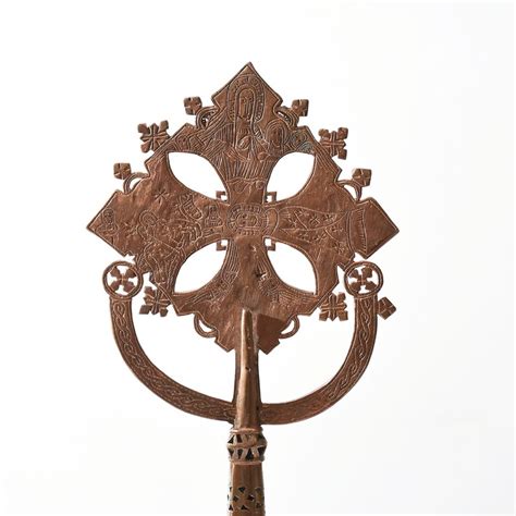 Ethiopian Orthodox Processional Cross Coptic Altar Cross Ethiopian