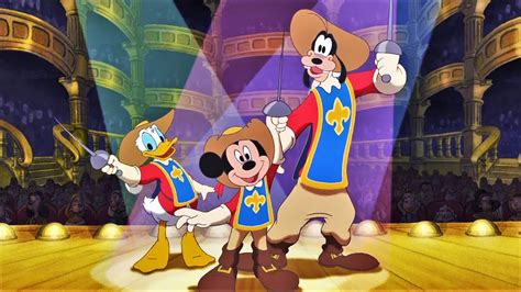 Mickey Donald Goofy The 3 Musketeers Ending Scene Eu Portuguese