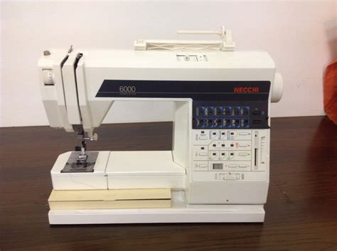 Necchi | MACCHINA NECCHI 6000 COMPUTER Mod.597 | Del Giudice e Nipote