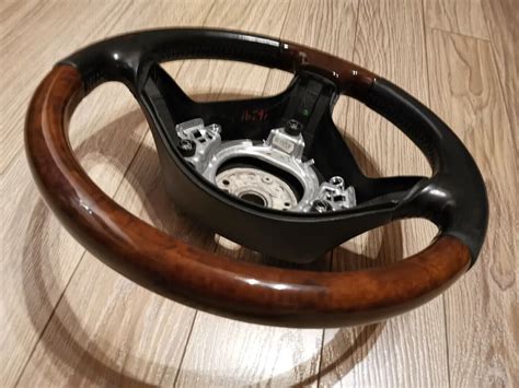 Vw Passat B55 W8 Wooden Steering Wheel Anniversary Bora Jetta Gli Golf