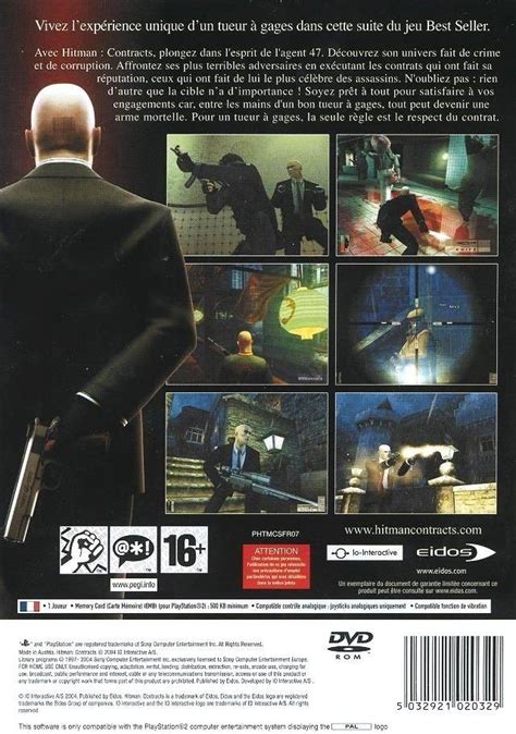 Hitman Contracts Box Shot For Playstation Gamefaqs