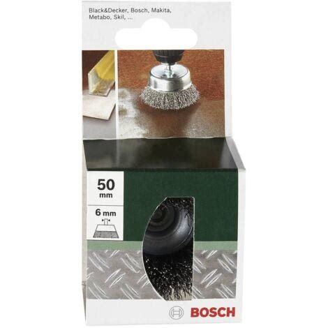 Bosch Accessories Spazzole A Tazza Per Trapani Filo Ondulato Mm