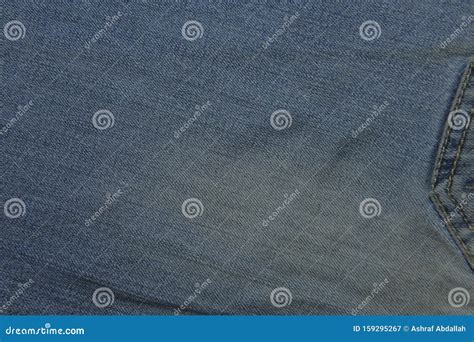 Abstract Textures Denim Jeans Material Closeup Stock Image Image Of