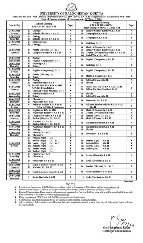 Download Uob Date Sheet Ada Ads 2020 2022 Annual And Supply