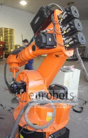 Robot Usado KUKA KR125 Robot De Soldadura Por Arco Con Fronius TPS4000