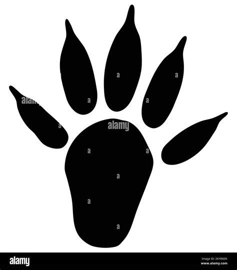 Panther Paw Vector