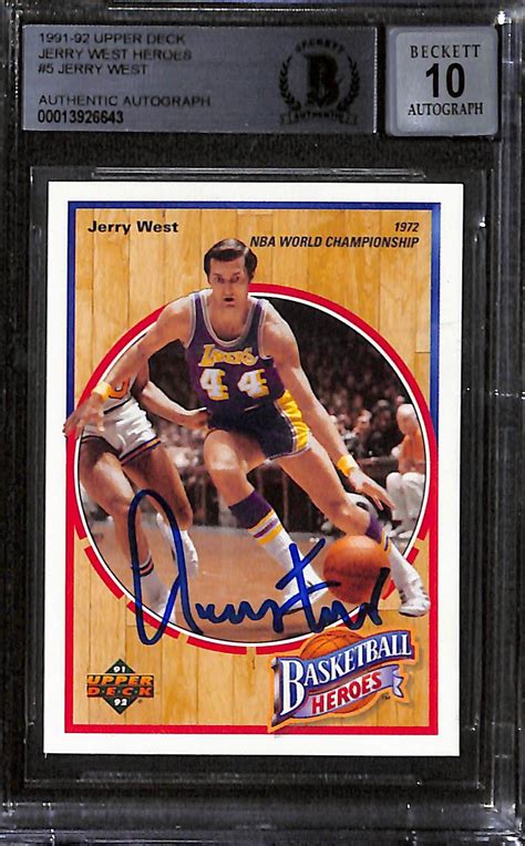 Lot Detail Signed Trading Cards Magic Johnson Fleer Card