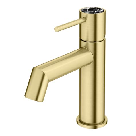 Radius Mono Basin Mixer Tap Brushed Brass Victorian Plumbing Uk