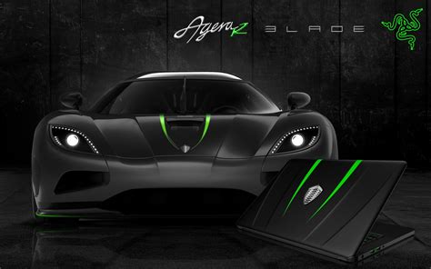 Black Vehicle Digital Wallpaper Razer Koenigsegg Agera Koenigsegg