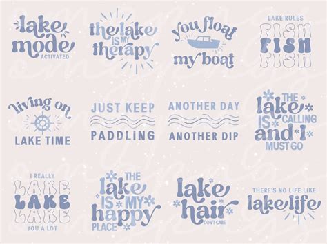 Lake Life SVG. Lake SVG. Lake Life PNG Bundle. Lake Life Svg Bundle ...