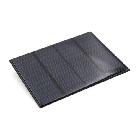 Mini Placa Solar Fotovoltaica V Ma W X Mm