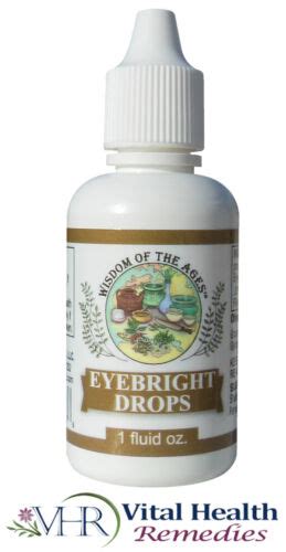 Wisdom Of The Ages® Eyebright Drops 1 Fl Oz All Natural Eye Drops