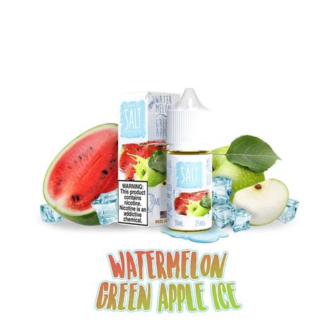 Watermelon Green Apple Ice De Skwezed Salt Kenkomuri