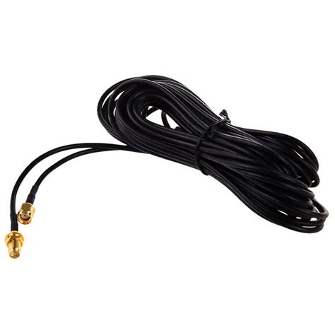 X M Meter Wifi Antenna Extension Cable Lead Rp Sma For Wi Fi