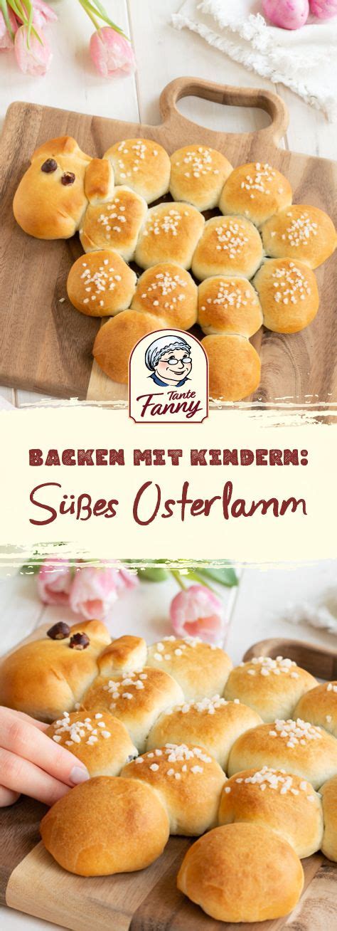 Süßes Osterlamm aus Hefeteig Rezept Tante Fanny Rezept Rezepte