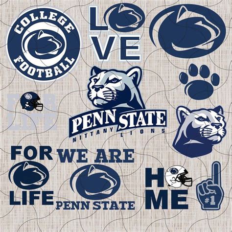 Penn State Nittany Lions Penn State Nittany Lions College Football College Football Svg