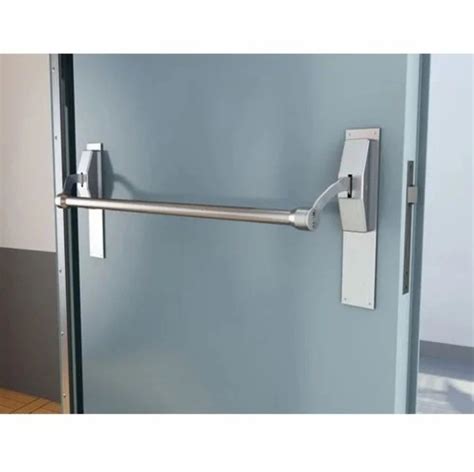 Stainless Steel Assa Abloy Panic Push Bar For Comercial Use Chrome