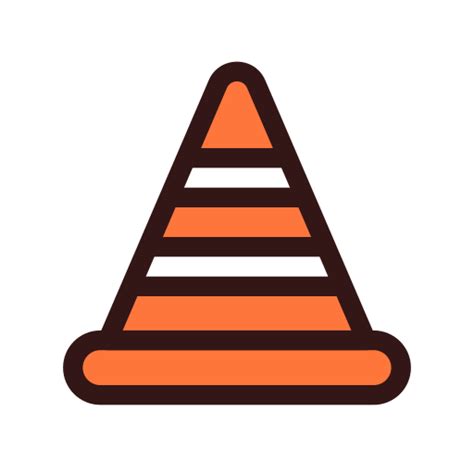 Traffic cone Generic color lineal-color icon