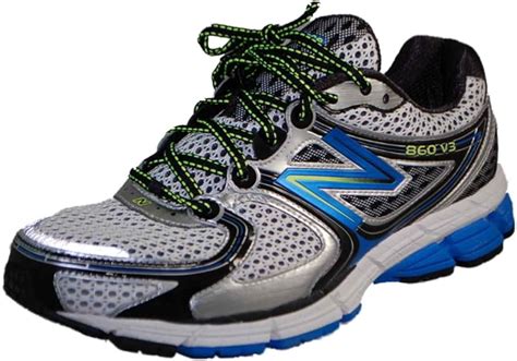 New Balance 860 V3 Road Running Shoes Silverblue Mens 2e Width Wide 115 Uk Amazonde