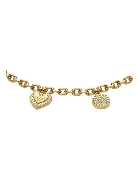 Emporio Armani Sentimental Bracelet In Gold Myer