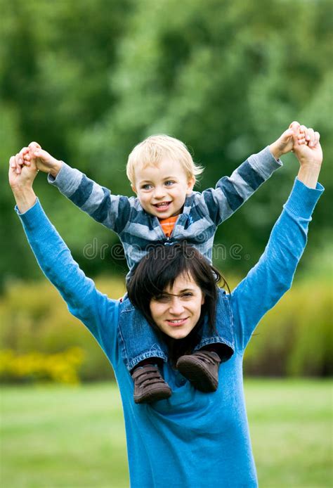 Mother And Son Stock Image Image Of Happy Togetherness 10931693