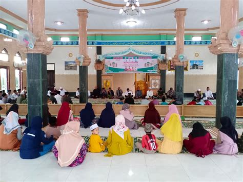 Masjid Al Huda Desa Agung Mulya Kotim Salah Satu Lokasi Safari Ramadan