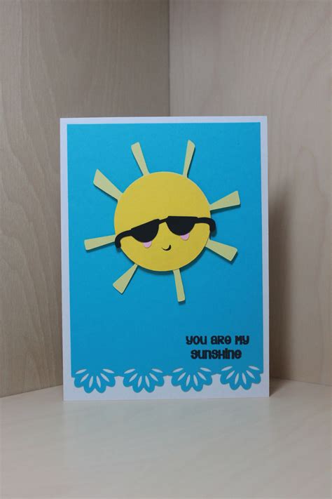 Sun Sundae Card Using Cricut Cartridge Simply Charmed And Stamp Set