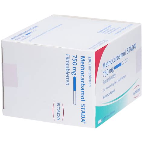 Methocarbamol STADA 750 Mg 100 St Mit Dem E Rezept Kaufen Shop Apotheke