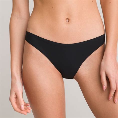 Slip Per Bikini Tanga Nero La Redoute Collections La Redoute