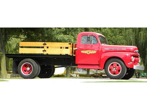 1951 Ford F 5 Stake Bed Truck For Sale Cc 904375