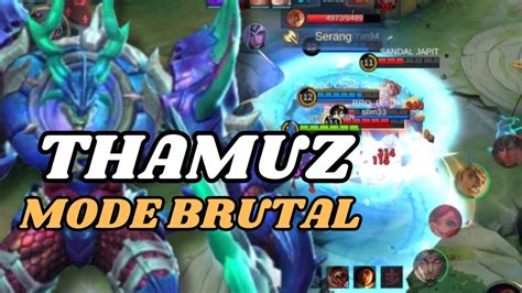 Thamuz Vs Yu Zhong Gameplay Setting Emblem Build Terbaru Thamuz