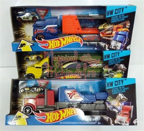 Hot Wheels Crashing Big Rigs