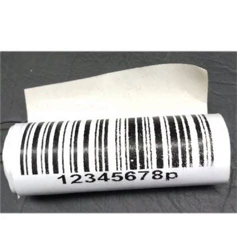 PP Printed Barcode Label At Rs 0 04 Piece Printed Barcode Label In