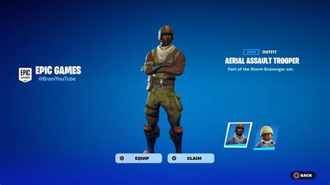 HOW TO GET AERIAL ASSAULT TROOPER SKIN FOR FREE IN FORTNITE 2024 YouTube