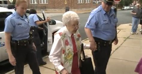 102 Year Old Woman Gets Arrested So She Can Cross It Off Her Bucket