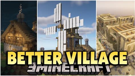 Better Village Mod (1.19.2, 1.18.2) - Completely Transform Vanilla ...