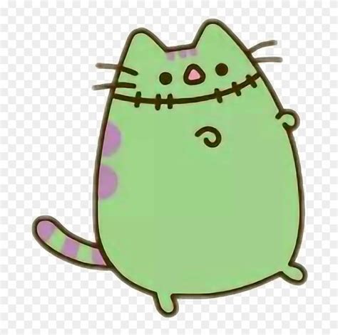 Pusheen Cat Halloween Clipart