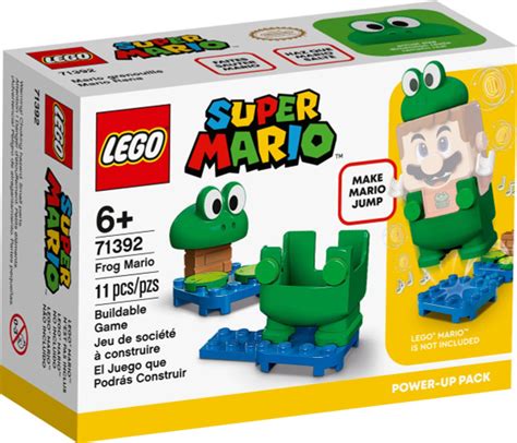 Конструктор LEGO Super Mario Дополнительный набор Марио-лягушка 71392 ...