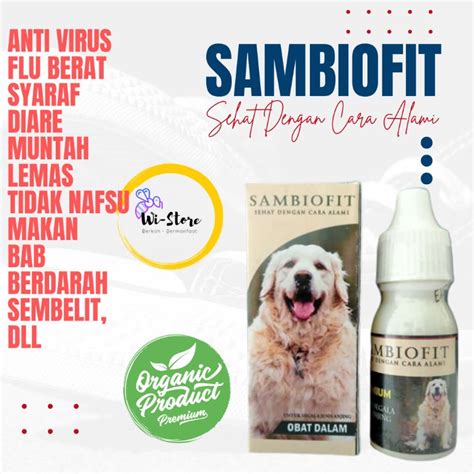 Jual Obat Anjing Herbal Sambiovit Untuk Segala Jenis Anjing