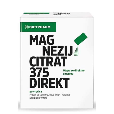 Dietpharm MAGNEZIJ CITRAT 375 DIREKT vrećice a20 internet ljekarna