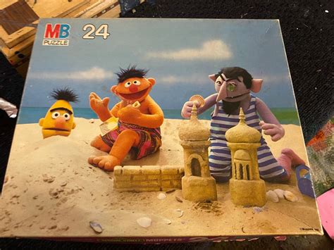 Vintage 1980s Sesame Street Puzzle Etsy